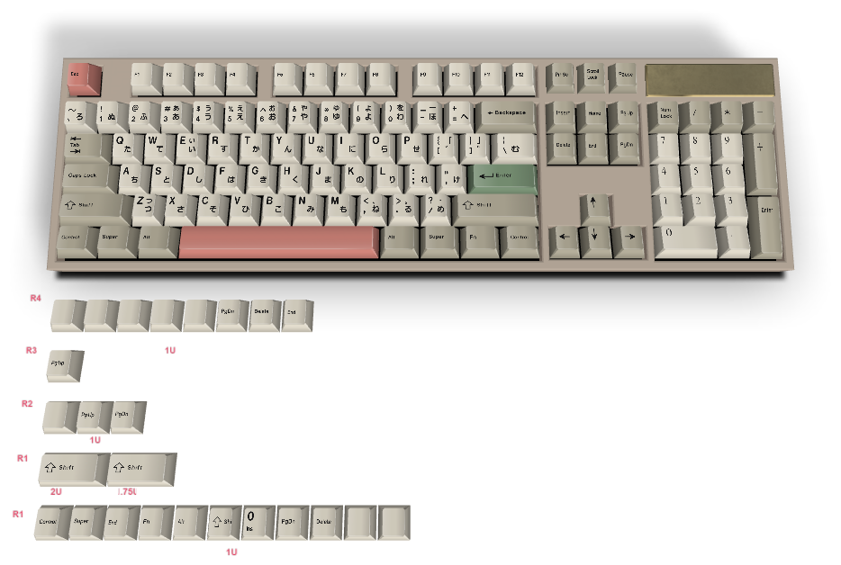 Custom keyboard #61 - Diykeycap