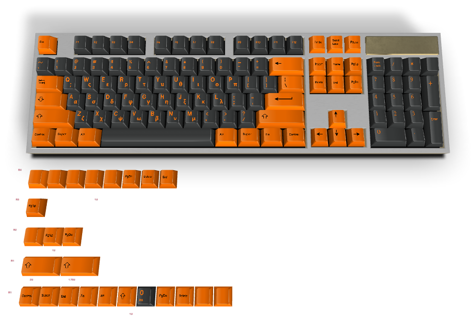 Custom keyboard #186 - Diykeycap