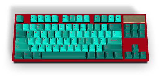 Custom keyboard #157 - Diykeycap