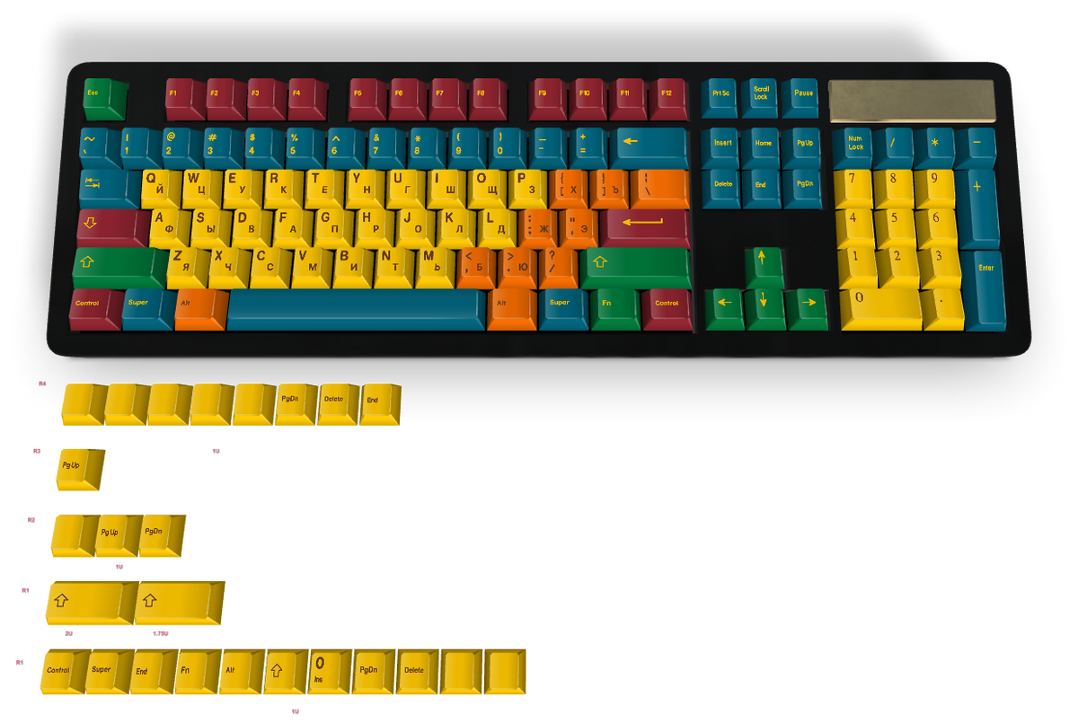 Custom Keycap #614 - Diykeycap