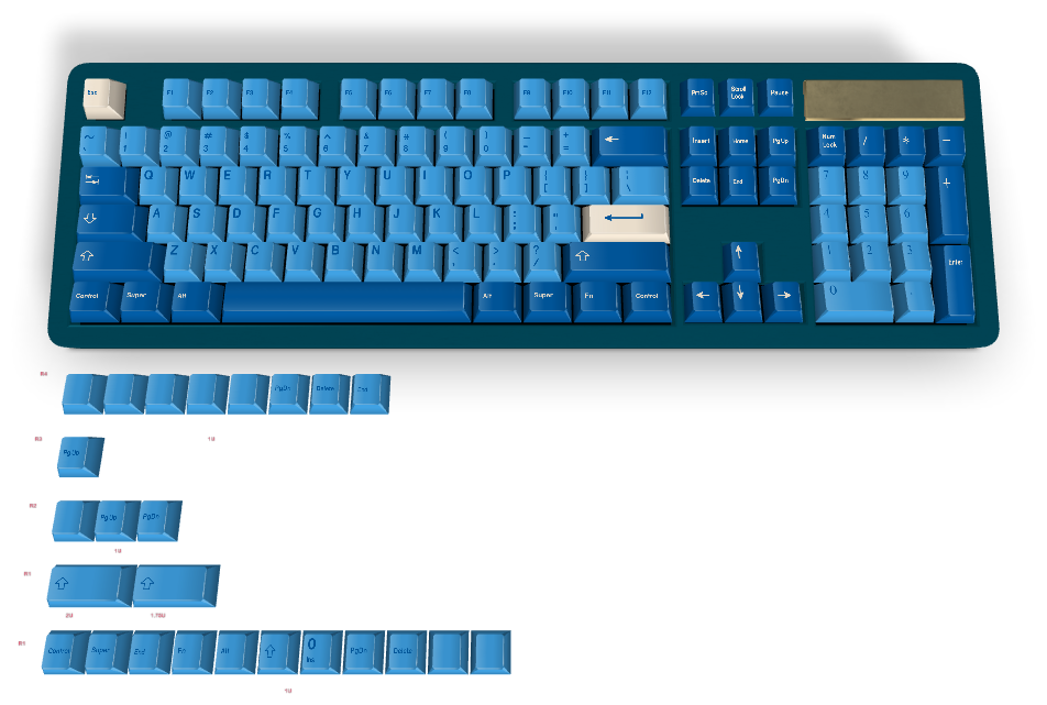 Custom Keycap #1860 - Diykeycap