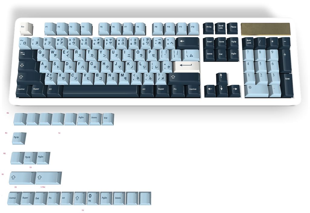 Custom keyboard #190 - Diykeycap