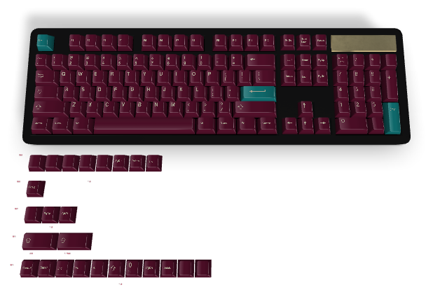 Keycap personnalisé n° 3234 - Diykeycap