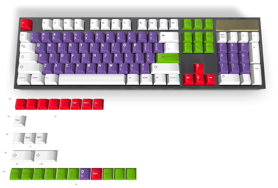Custom keyboard #198 - Diykeycap