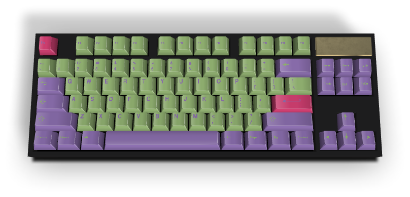 Custom keyboard #224 - Diykeycap