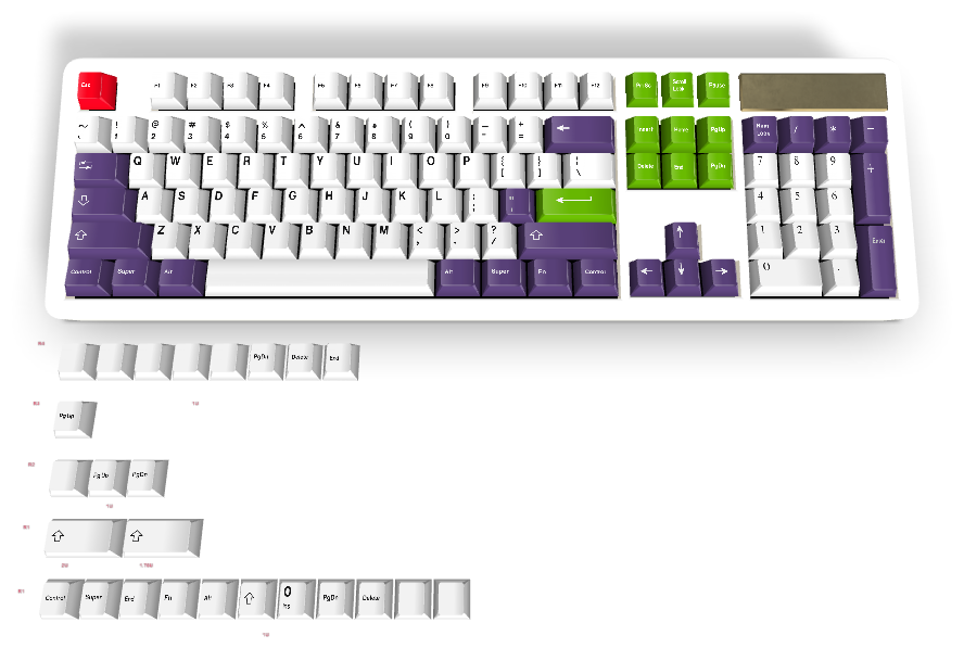 Custom keyboard #197 - Diykeycap