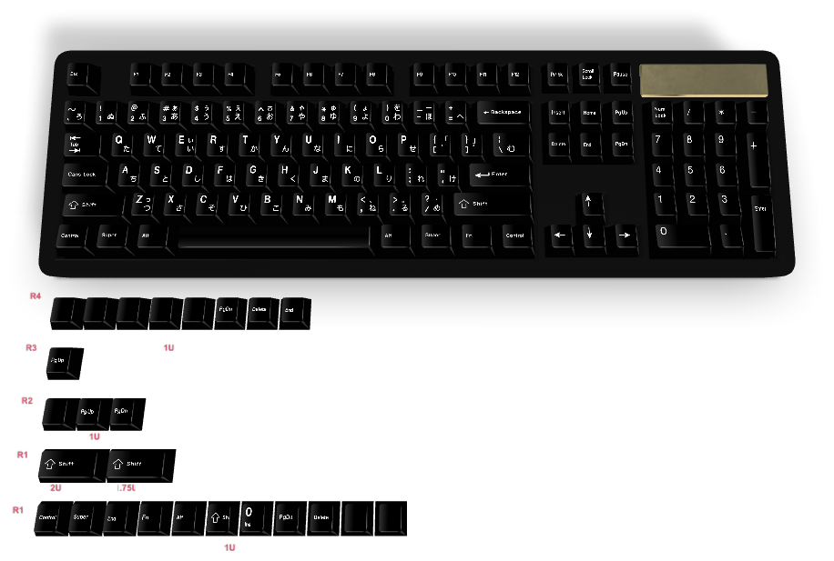 Custom keyboard #74 - Diykeycap