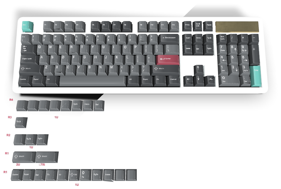 Custom keyboard #70 - Diykeycap