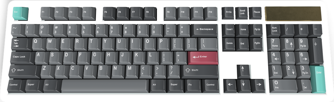 Custom keyboard #55 - Diykeycap