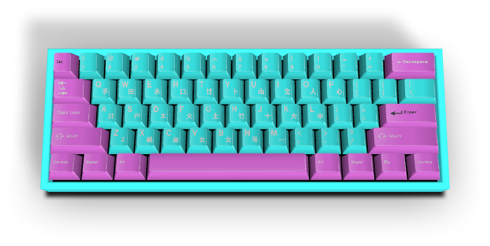 Custom keyboard #48 - Diykeycap