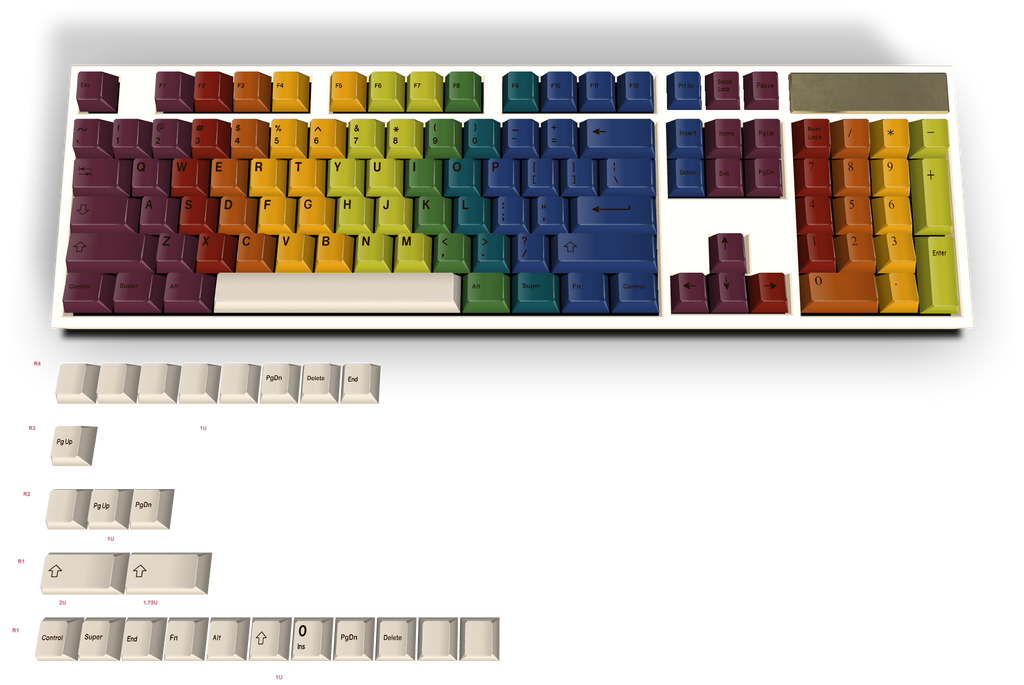 Custom keyboard #207 - Diykeycap
