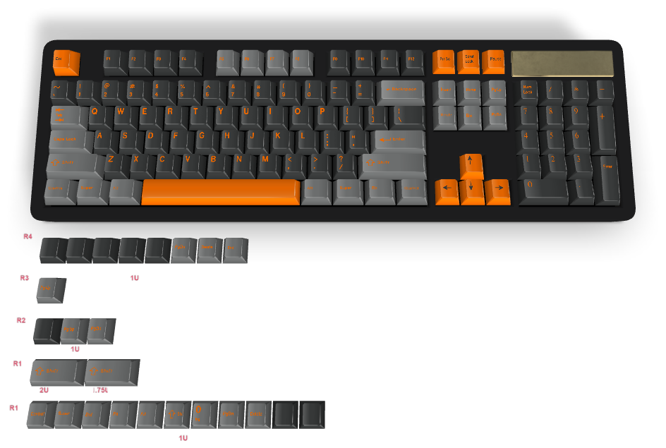 Custom keyboard #86 - Diykeycap