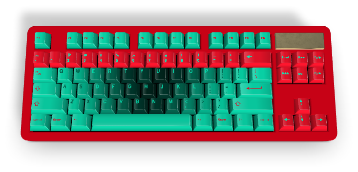 Clavier personnalisé n° 167 - Diykeycap