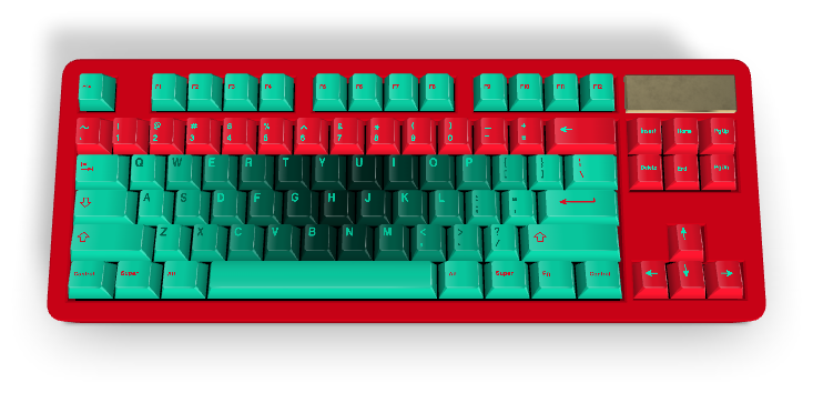 Custom keyboard #167 - Diykeycap
