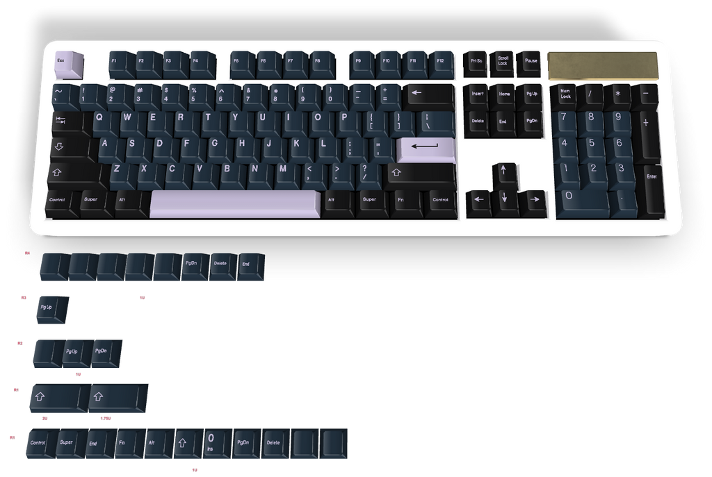 Custom keyboard #192 - Diykeycap