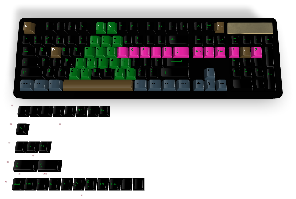 Custom Keycap #2445 - Diykeycap
