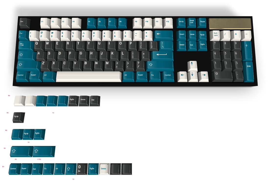 Touche personnalisée #352 - Diykeycap