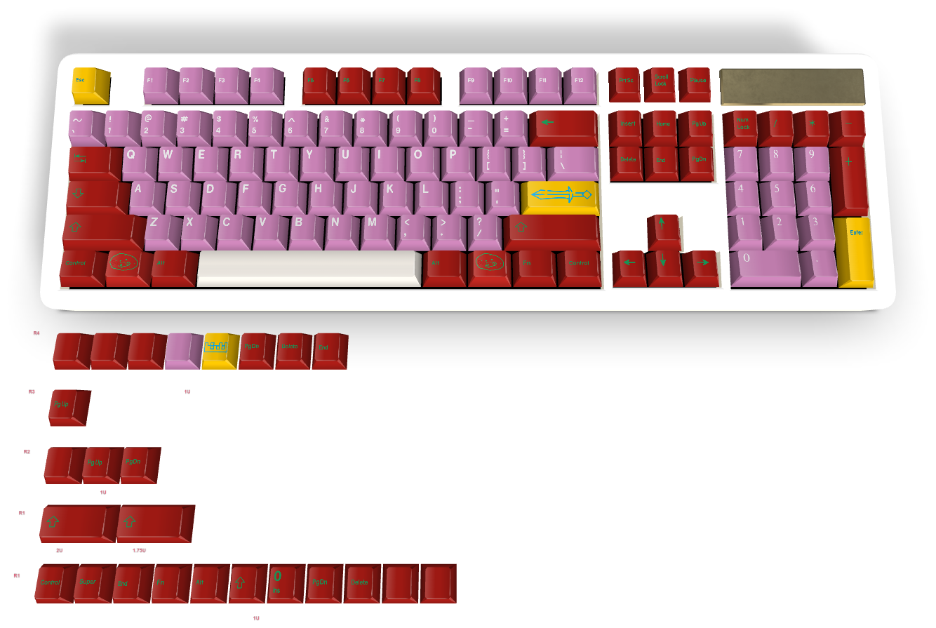 Custom Keycap #995 - Diykeycap