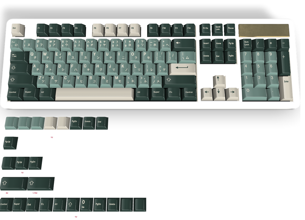 Custom keyboard #170 - Diykeycap