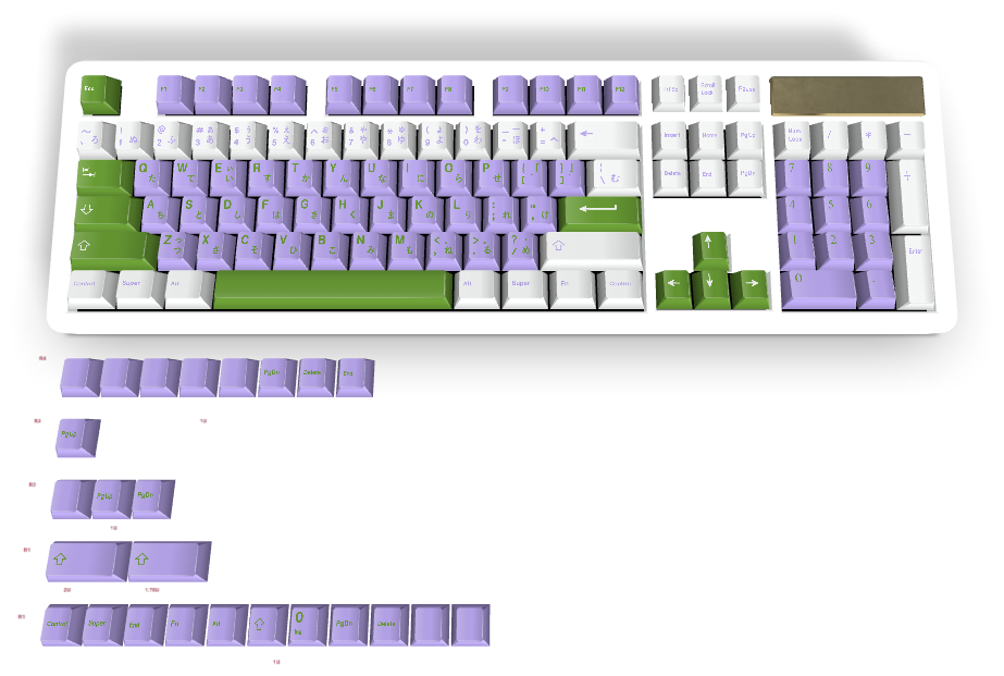 Custom keyboard #175 - Diykeycap