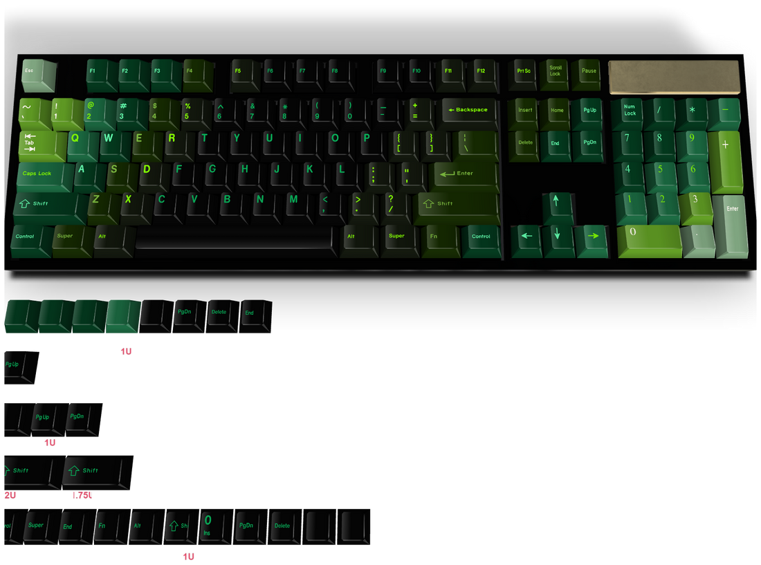 Custom keyboard #93 - Diykeycap