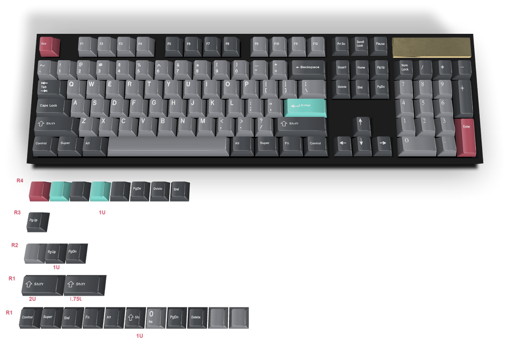 Custom keyboard #99 - Diykeycap