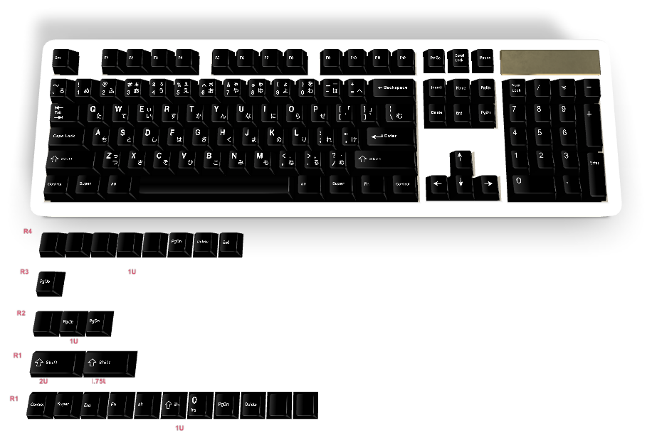 Custom keyboard #75 - Diykeycap