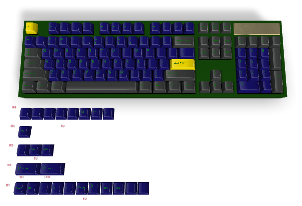 Custom keyboard #84 - Diykeycap