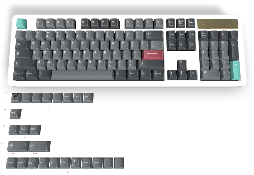 Custom keyboard #191 - Diykeycap