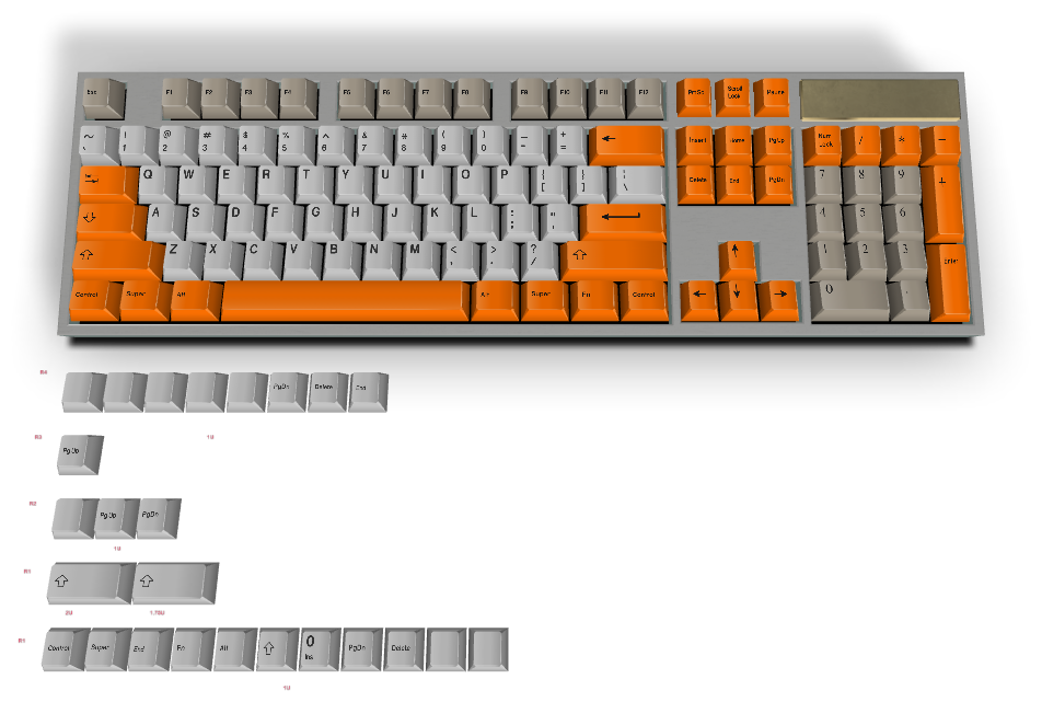 Custom keyboard #173 - Diykeycap