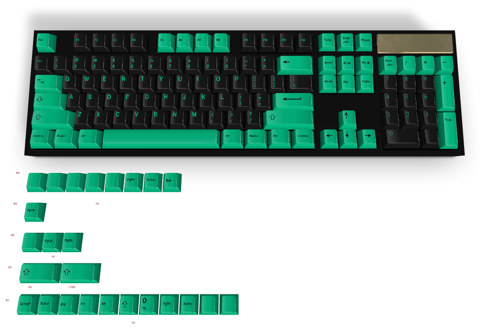 Custom keyboard #234 - Diykeycap