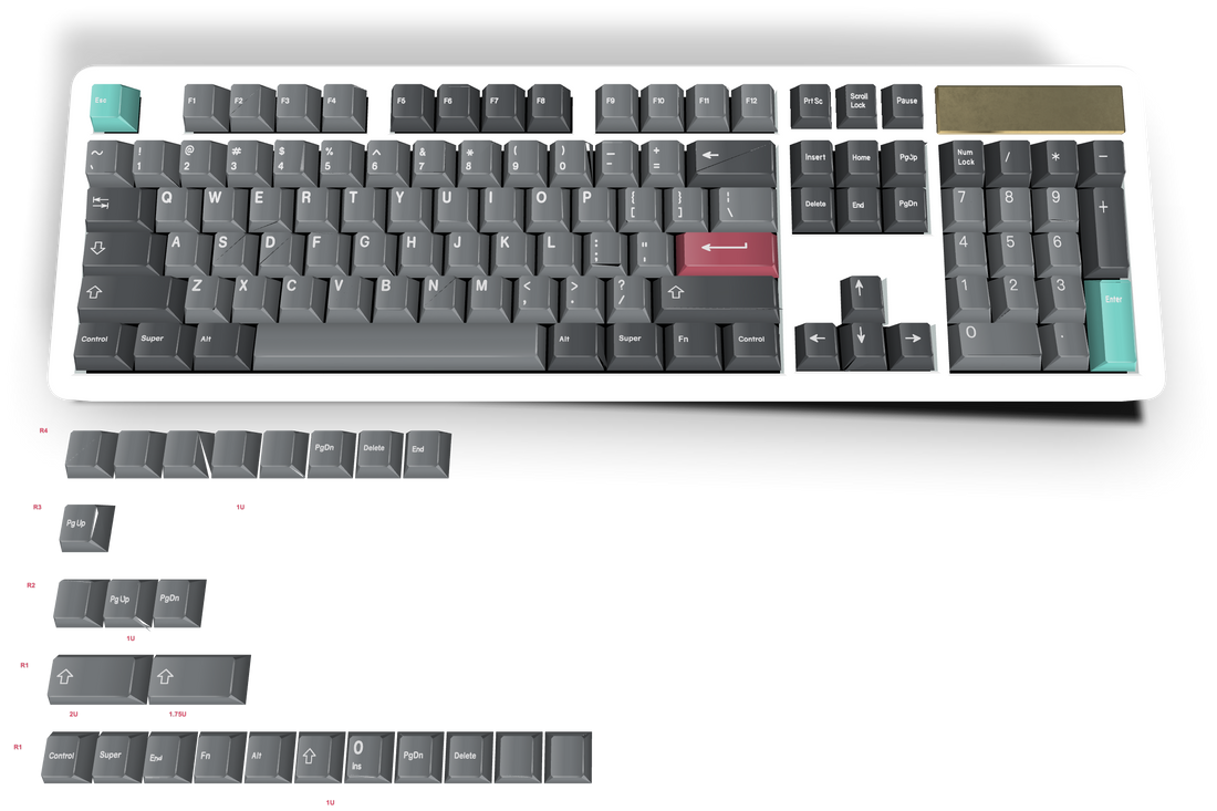 Custom keyboard #71 - Diykeycap