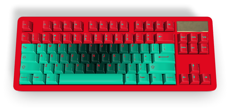 Custom keyboard #165 - Diykeycap