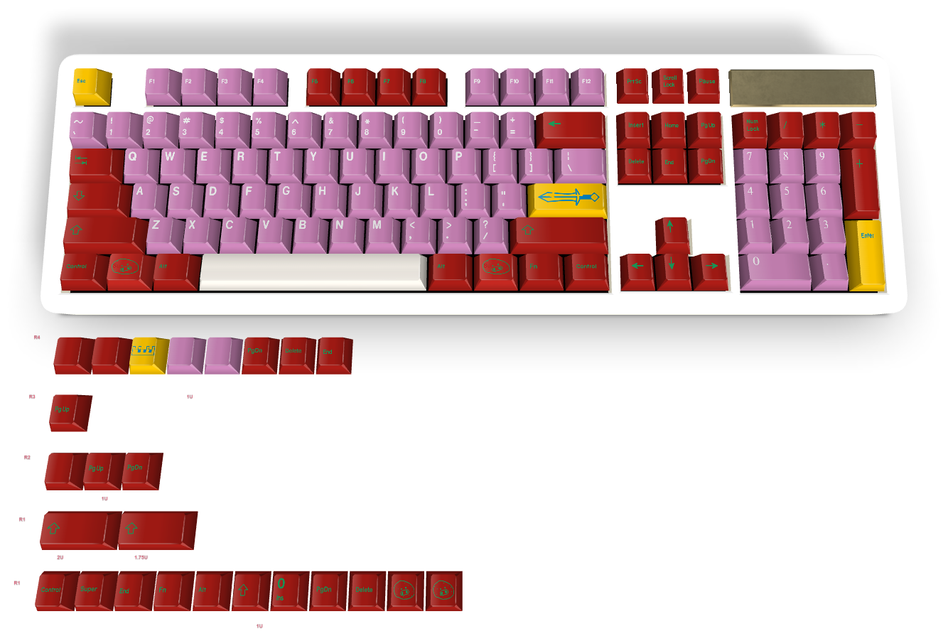 Custom Keycap #1261 - Diykeycap