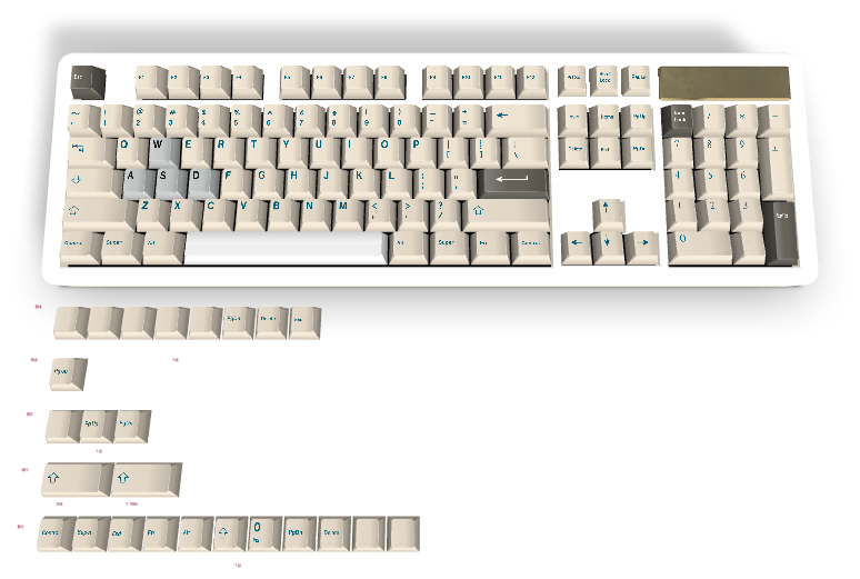 Custom keyboard #200 - Diykeycap
