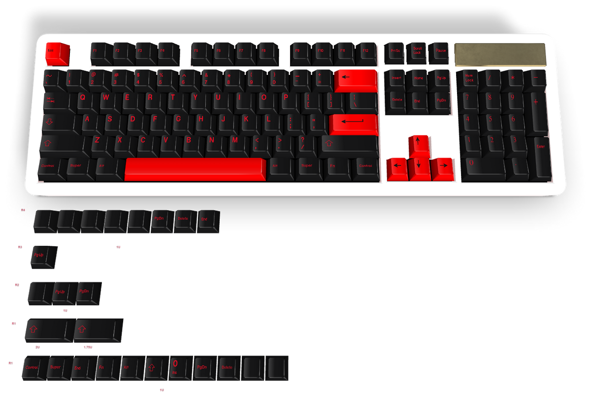 Touche personnalisée #564 - Diykeycap