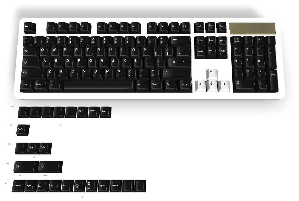 Touche personnalisée n° 367 - Diykeycap