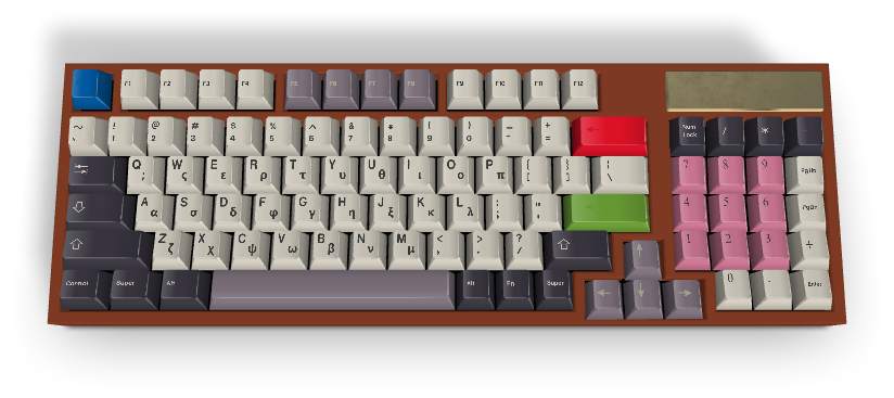 Capuchon de touche personnalisé #354 - Diykeycap