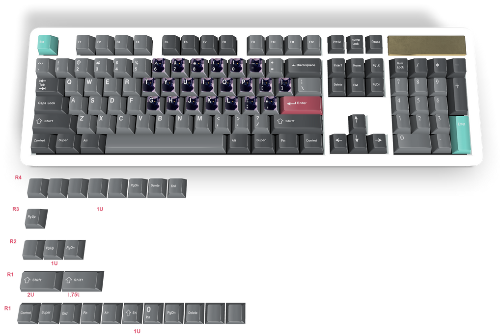Custom keyboard #31 - Diykeycap