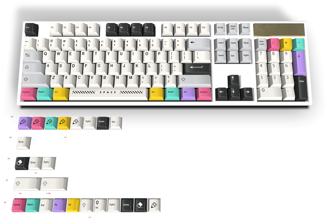 Touche personnalisée #618 - Diykeycap