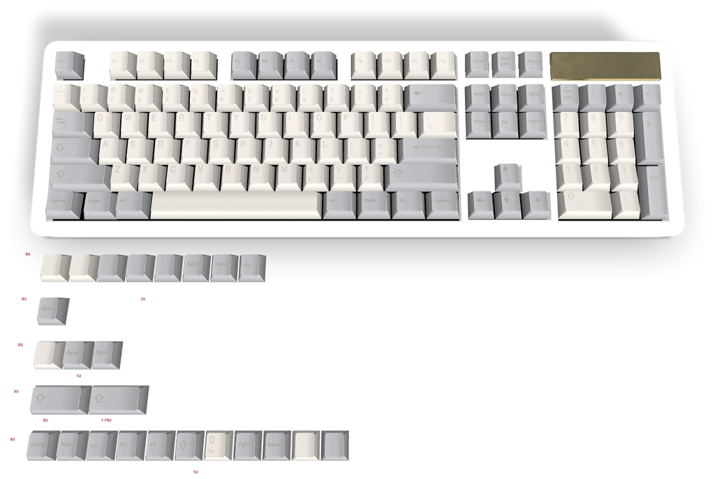 Custom keyboard #182 - Diykeycap