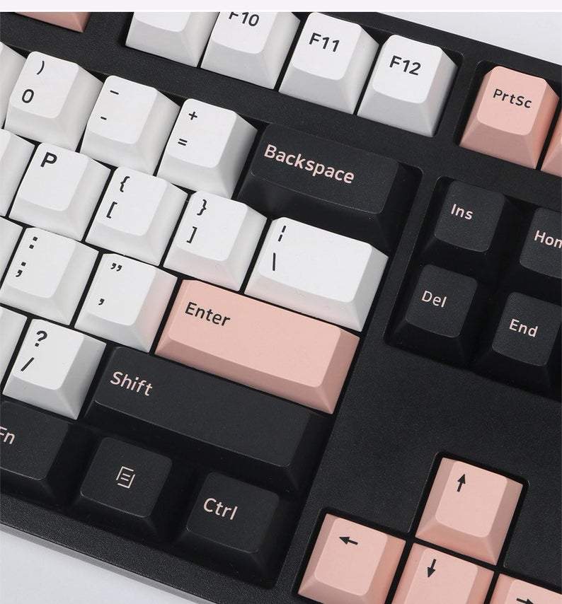 Olivia Copy Keycaps Cherry Profile DOUBLE SHOT Thick PBT Keycap for MX Switch Mechanical Keyboard Key Cap Set 160 keys - Diykeycap