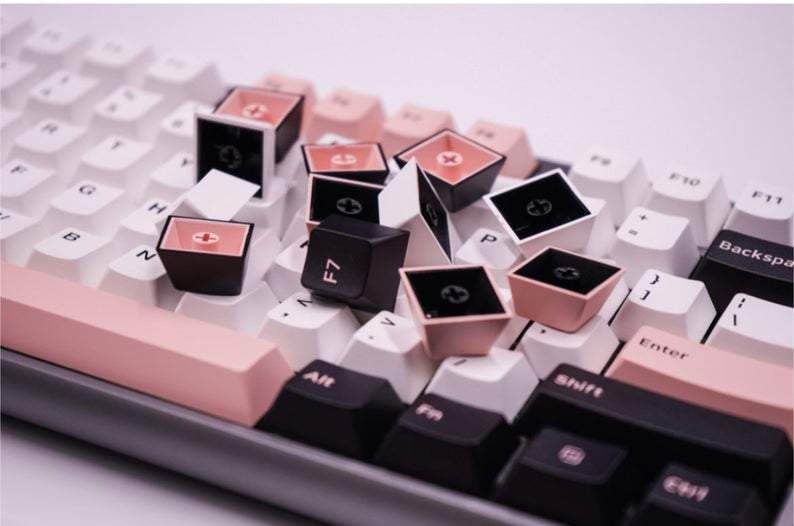 Olivia Copy Keycaps Cherry Profile DOUBLE SHOT Thick PBT Keycap for MX Switch Mechanical Keyboard Key Cap Set 160 keys - Diykeycap