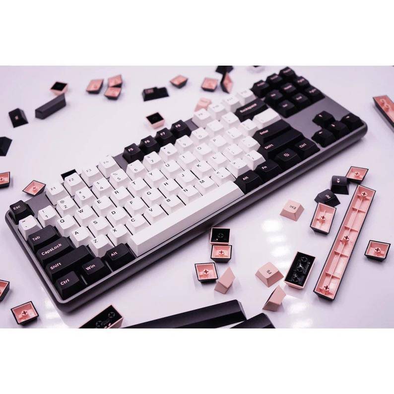 Olivia Copy Keycaps Cherry Profile DOUBLE SHOT Thick PBT Keycap for MX Switch Mechanical Keyboard Key Cap Set 160 keys - Diykeycap