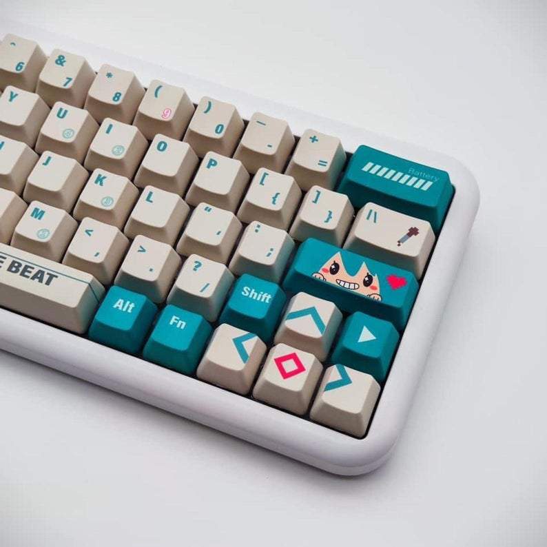 Hatsune Miku Keycaps - Green Chow Shop