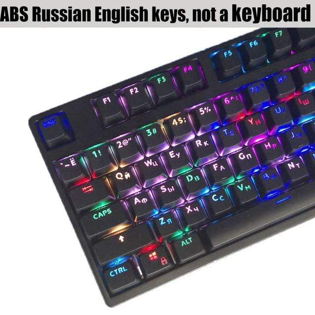 Russian Languag Keycaps - Diykeycap