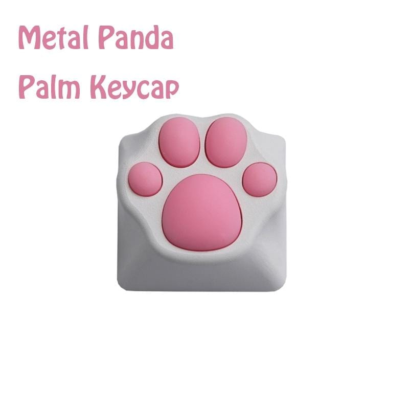 Panda Palm Metal Keycaps - Diykeycap