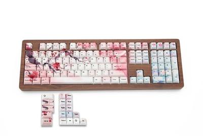 Ink Cherry Blossom Keycaps Set - Diykeycap