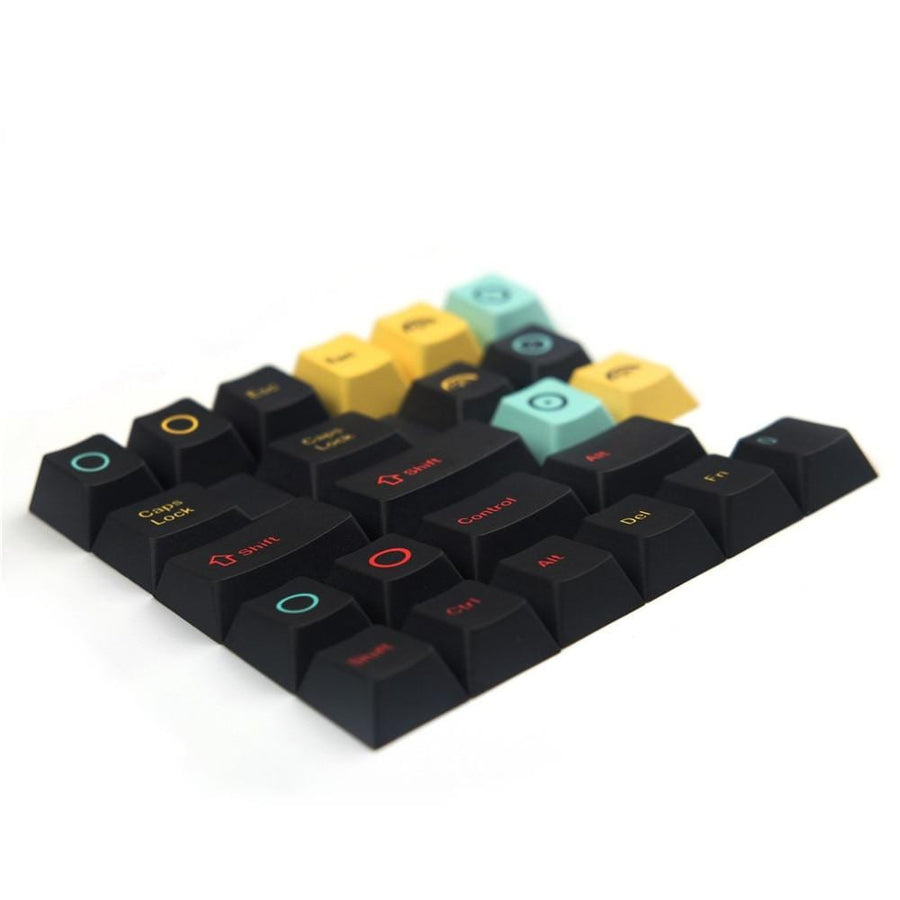 Metropolis Keycaps Sublimation PBT Mechanical Keyboard 129 Key cap ...