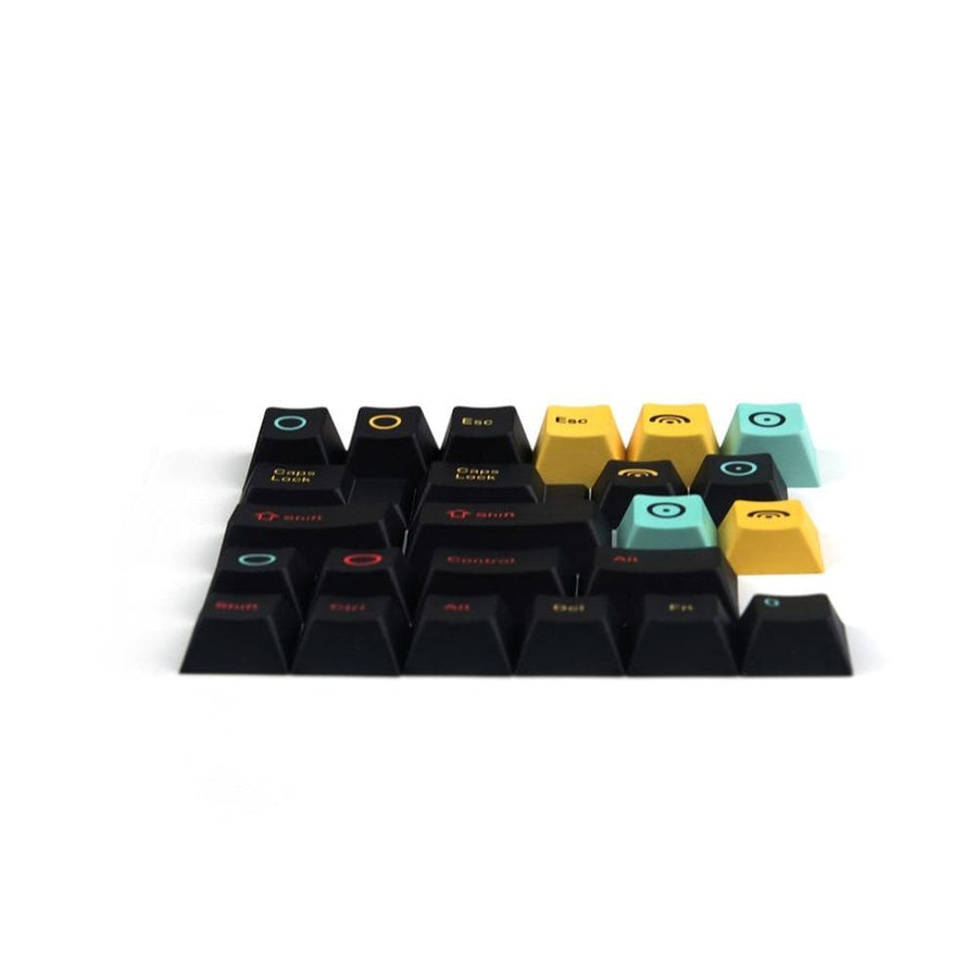 Metropolis Keycaps Sublimation PBT Mechanical Keyboard 129 Key cap ...